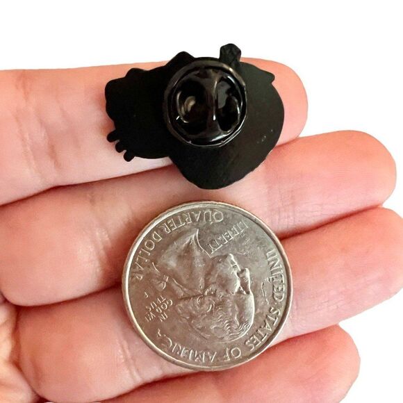 Strawberry Kitty Enamel Pin - Picture 7 of 8